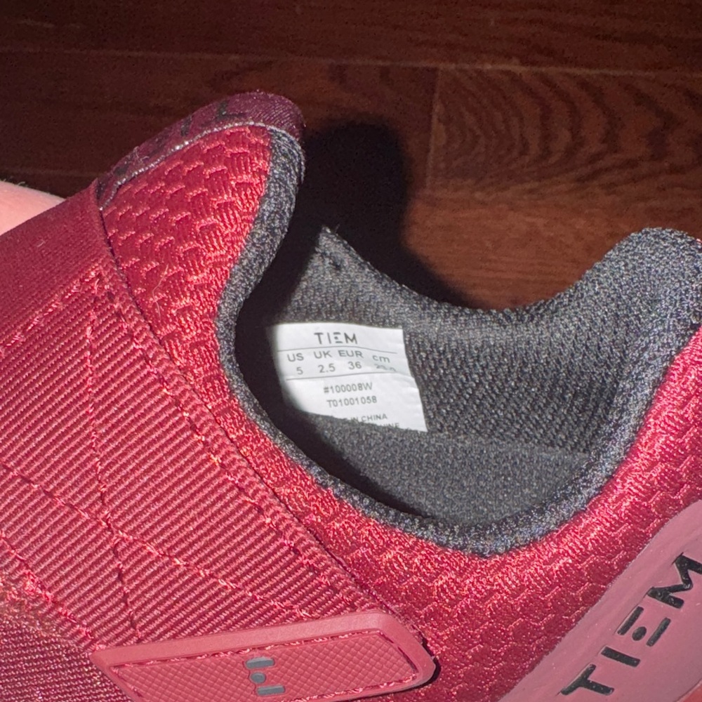 TIEM Women's Cycling Shoes - Merlot - Picture 2 of 6
